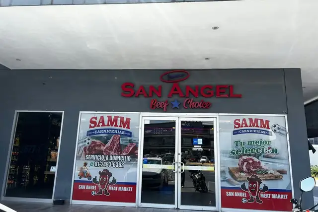 Fachada de la sucursal Lumi San Angel Beef Choice.